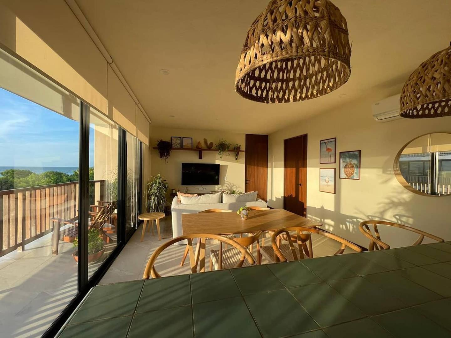 Hermoso Departamento Con Vista Al Mar Isla Holbox Εξωτερικό φωτογραφία